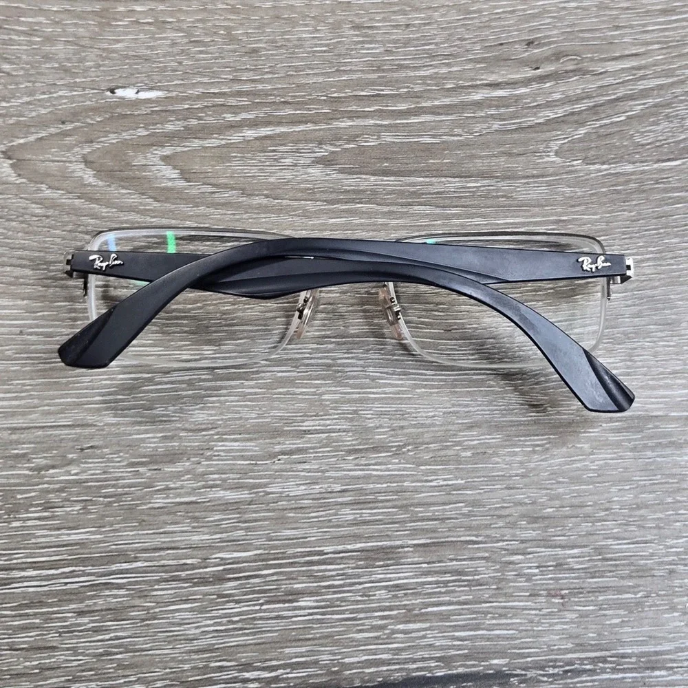 Ray-Ban RB6331 2620 Gunmetal Half Rim Men's Eyeglass Frame only